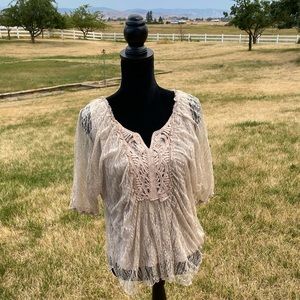 Beautiful creamy beige top